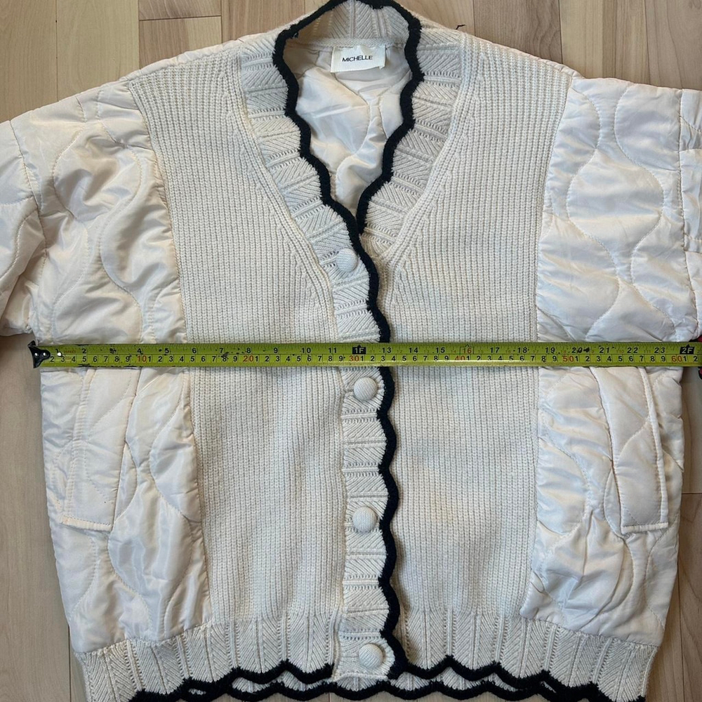 Michelle Quilted Knit Jacket – Made in Italy, Perfect for Spring - Picture 6 of 8